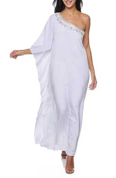 Ranee's Ranees One-shoulder Dress In White