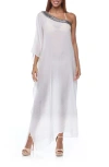 Ranee's Ranees One-shoulder Dress In White