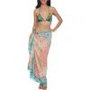 Ranee's Ranees Pareo Convertible Midi Cover-up Dress In Multi