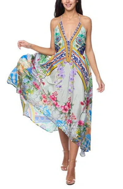 Ranee's Ranees Print Sundress In Multi