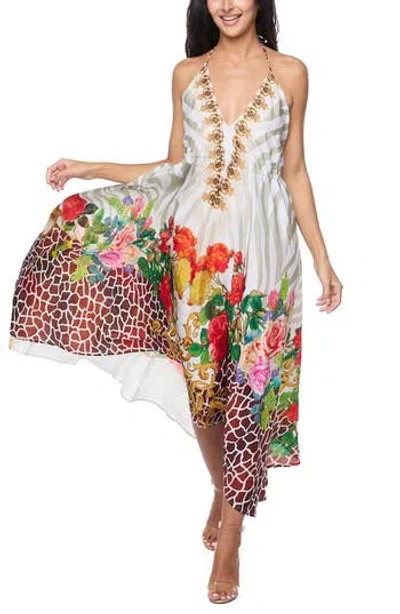 Ranee's Ranees Print Sundress In Multi