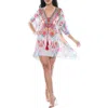 Ranee's Ranees Short Caftan Dress In White