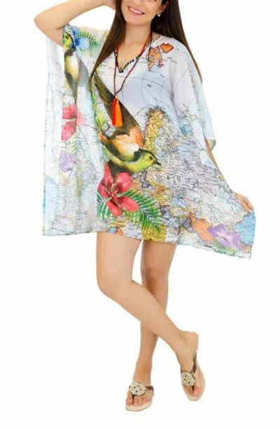 Ranee's Ranees Short Poncho In White