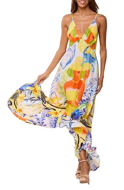 Ranee's Ranees Vacation Maxi Dress In Multi