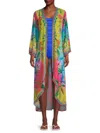 RANEE'S WOMEN'S FLORAL COVER-UP DUSTER