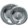 Range Kleen 2 Piece Drip Pan Set In Chrome