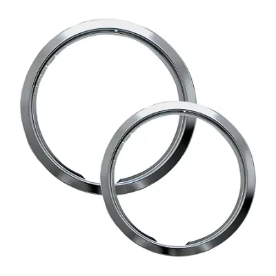 Range Kleen 2-pk. Trim Ring In Silver