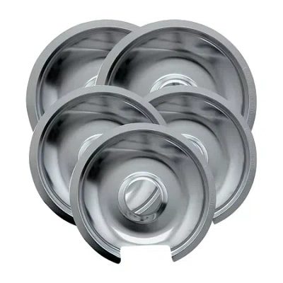 Range Kleen 5-pk. Drip Bowl In Silver