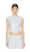 Rangel Antonella Top In Dusty Sky