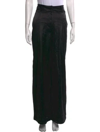 Pre-owned Rangel Linen Wide Leg Pants W/ Tags In Black