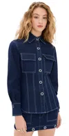 Rangel Rebeca Shirt Denim In Denim