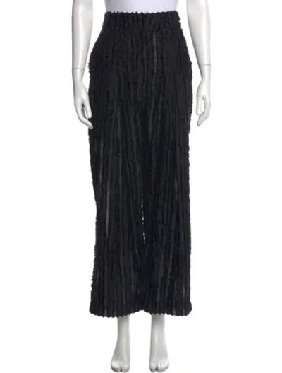 Pre-owned Rangel Wide Leg Pants In Black