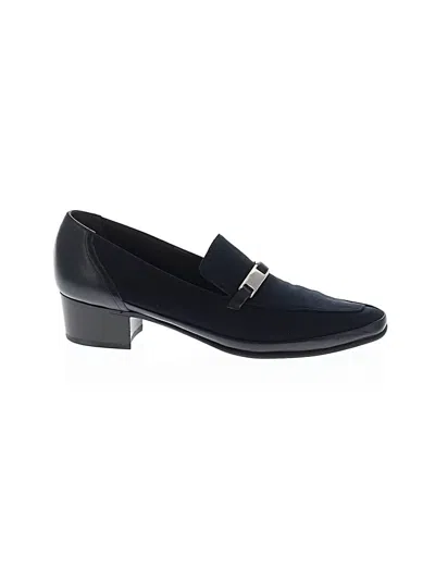 Pre-owned Rangoni Flats In Blue