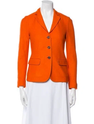 Pre-owned Rani Arabella Cashmere Blazer In Orange