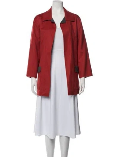 Pre-owned Rani Arabella Cashmere Jacket W/ Tags In Red