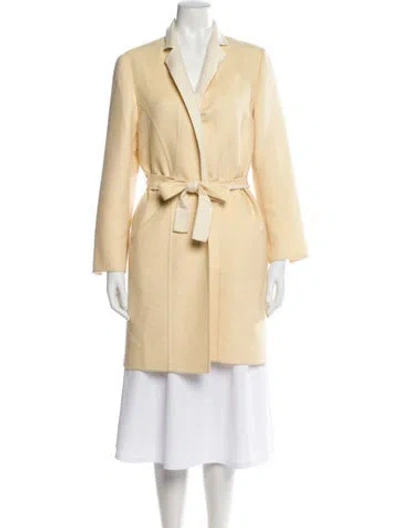 Pre-owned Rani Arabella Cashmere Trench Coat In Neutral