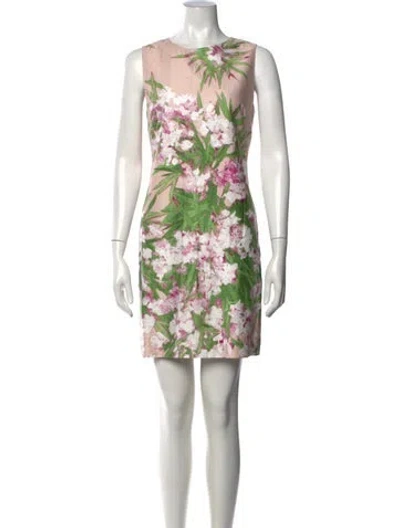 Pre-owned Rani Arabella Dress W/ Hat Mini Dress In Multicolor