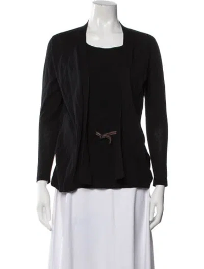 Pre-owned Rani Arabella Open Front Sweater In Multi