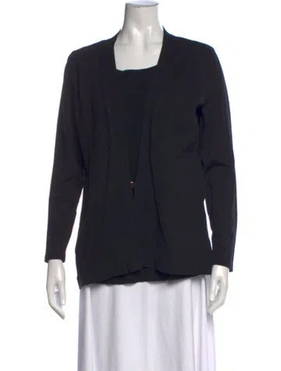 Pre-owned Rani Arabella Square Neckline Sweater In Blue
