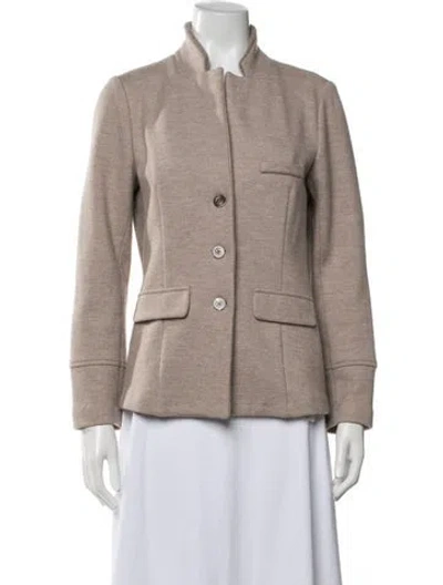 Pre-owned Rani Arabella Wool Jacket In Neutrals