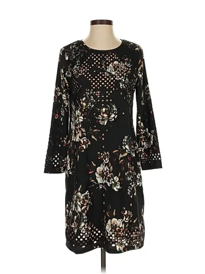 Pre-owned Ranna Gill Casual Dress In Black