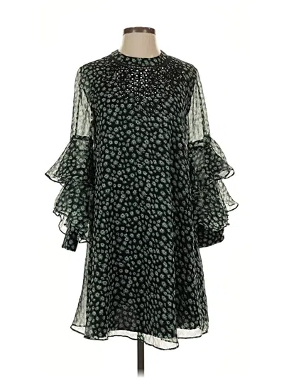 Pre-owned Ranna Gill Casual Dress In Green