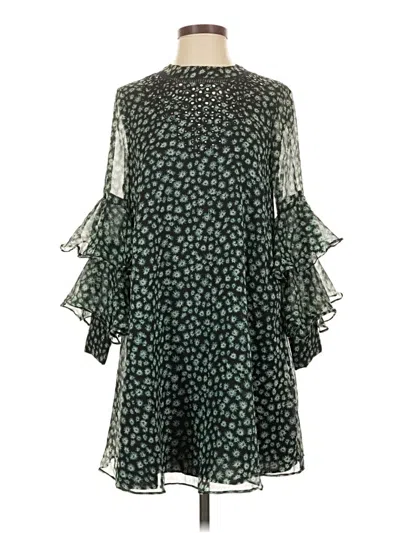 Pre-owned Ranna Gill Casual Dress In Green