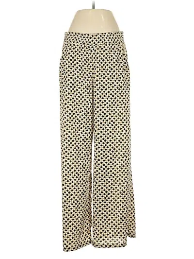 Pre-owned Ranna Gill Casual Pants In Gold