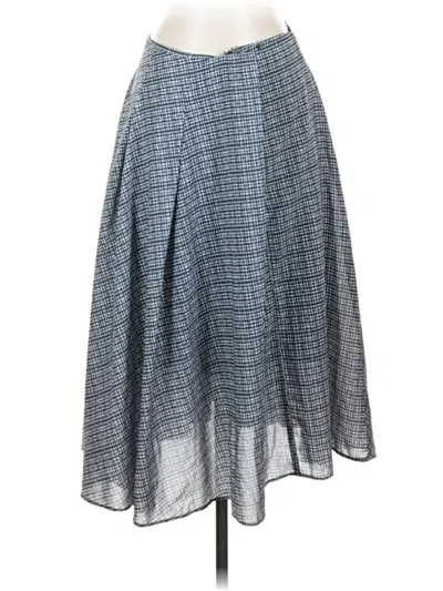 Pre-owned Ranna Gill Casual Skirt In Gray