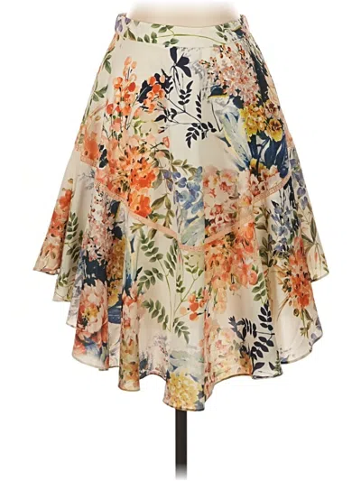 Pre-owned Ranna Gill Casual Skirt In Ivory