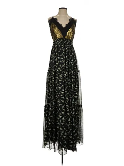 Pre-owned Ranna Gill Cocktail Dress In Black