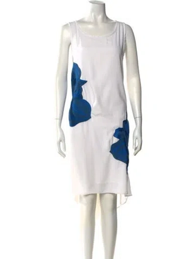 Pre-owned Ranna Gill Printed Long Dress In Multi