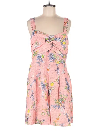 Ranna Gill Romper In Pink