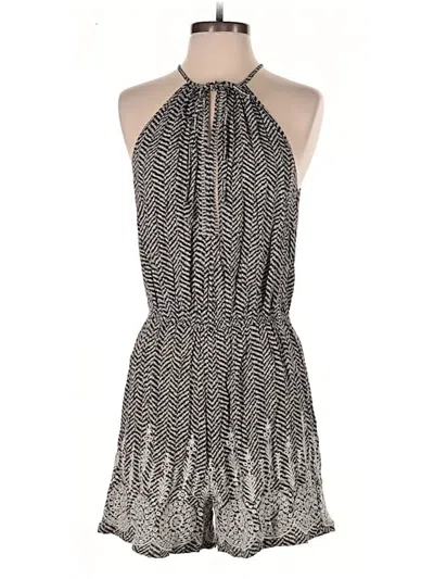 Pre-owned Ranna Gill Romper In Silver