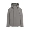Ranra Wool Jacket With Design And Functional Hood