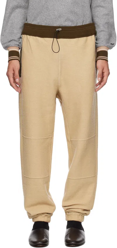 Ranra Beige Skur Sweatpants In Sand