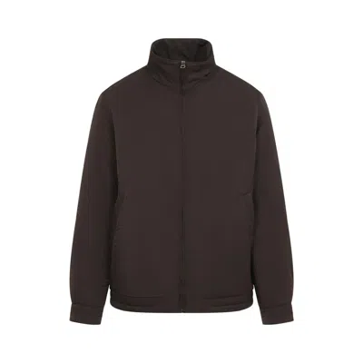 RANRA BLACK COFFEE BROWN EDRU JACKET