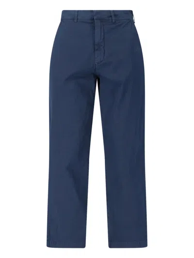 Ranra Cotton Pants In Blue