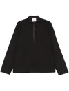 Ranra Black Ganga Soft Cotton Track Jacket In Schwarz