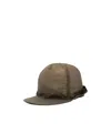 Ranra Der Flat Brim Hat In Brown