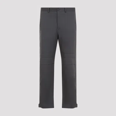 Ranra Grey Gummi Pants In Dark Grey