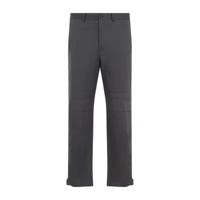 Ranra Gunmetal Grey Gummi Pants In Gray