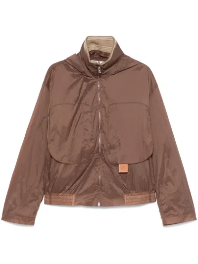Ranra Jacke Mit Kapuze In Braun