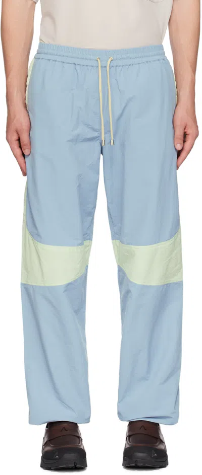Ranra Indigo Drawstring Track Pants