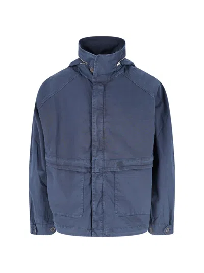 Ranra Jacket With Embroidery In Blue