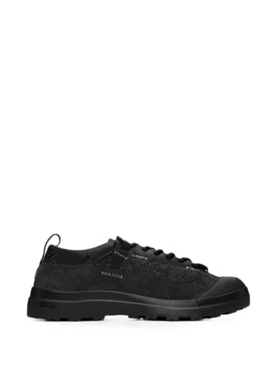 Ranra Kalt Lace-up Low Sneakers In Black