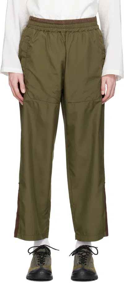 Ranra Khaki Seeds Mini Ripstop Trousers In C631 Martini Olive
