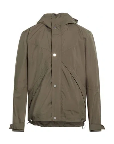 Ranra Man Jacket Military Green Size M Polyamide, Polyester, Elastane