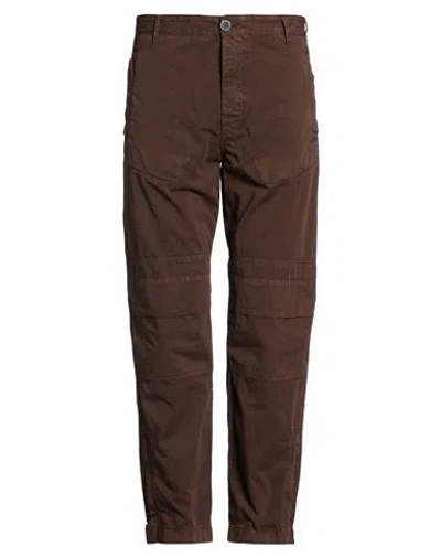 Ranra Man Pants Brown Size Xl Cotton