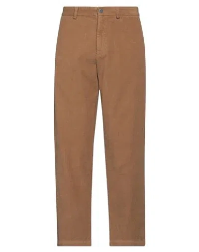 Ranra Man Pants Camel Size L Cotton In Beige